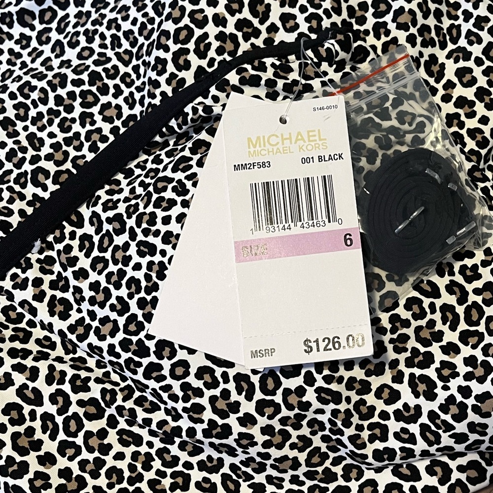 NWT Michael Kors Women’s Leopard One-Piece Swimsuit 6 - Picture 7 of 7